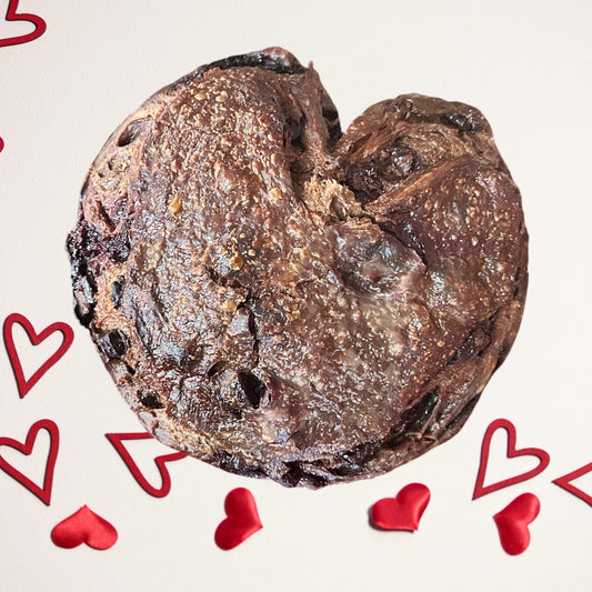 Seasonal - Chocolate Cherry Heart Sourdough